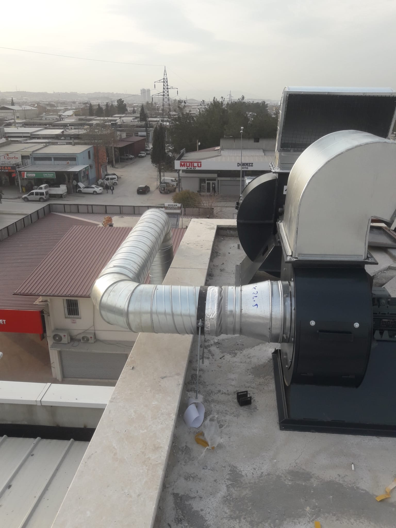 Denizli Otopark Havalandırma